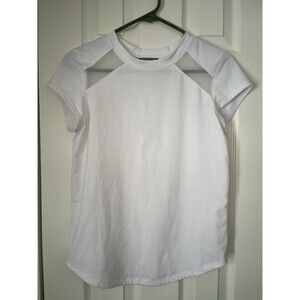 Osielle Women's Hawkeye Activewear T Shirt White Breathable Size 4